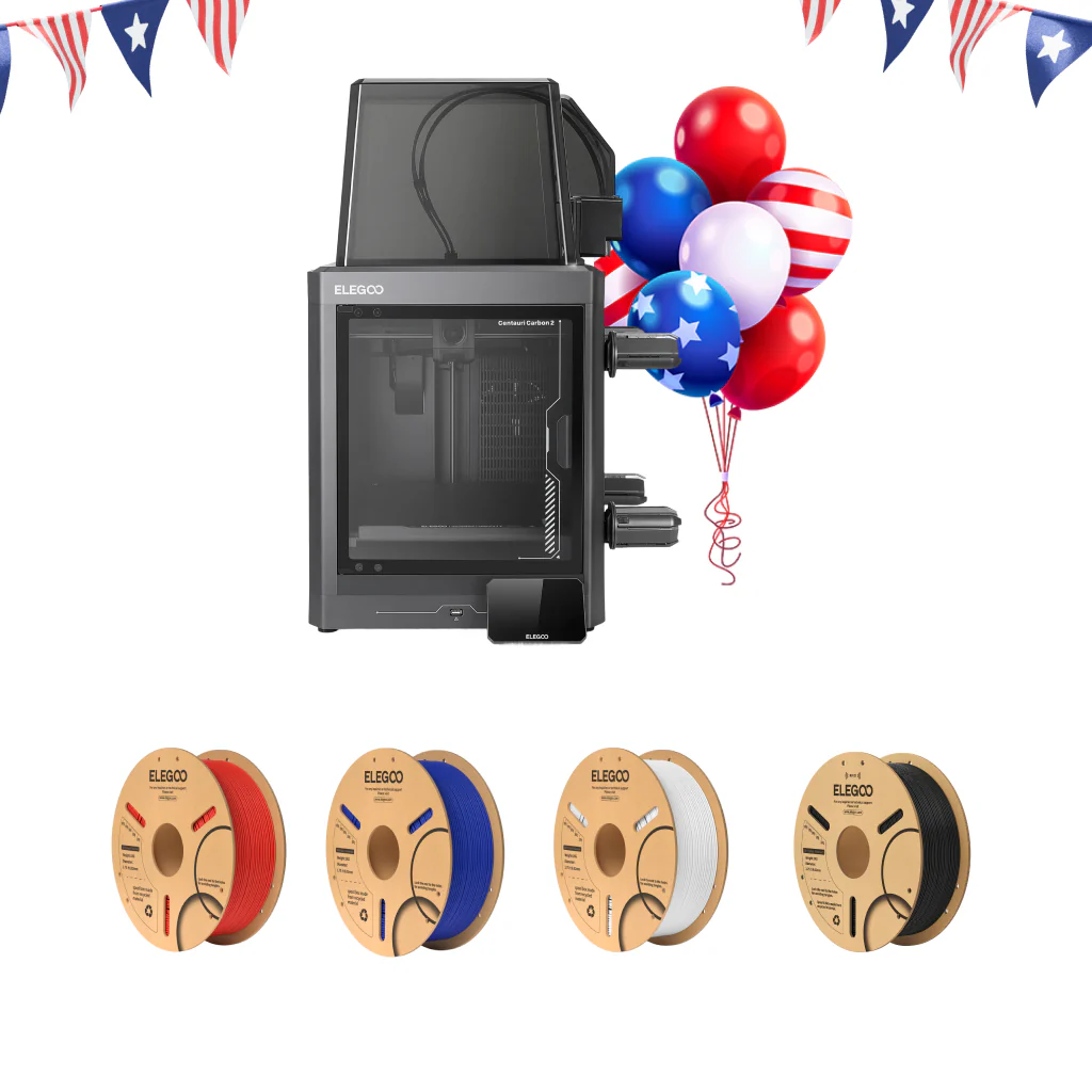 Centauri Carbon 2 Combo & Filament Bundle🔴⚪🔵 - Image 2