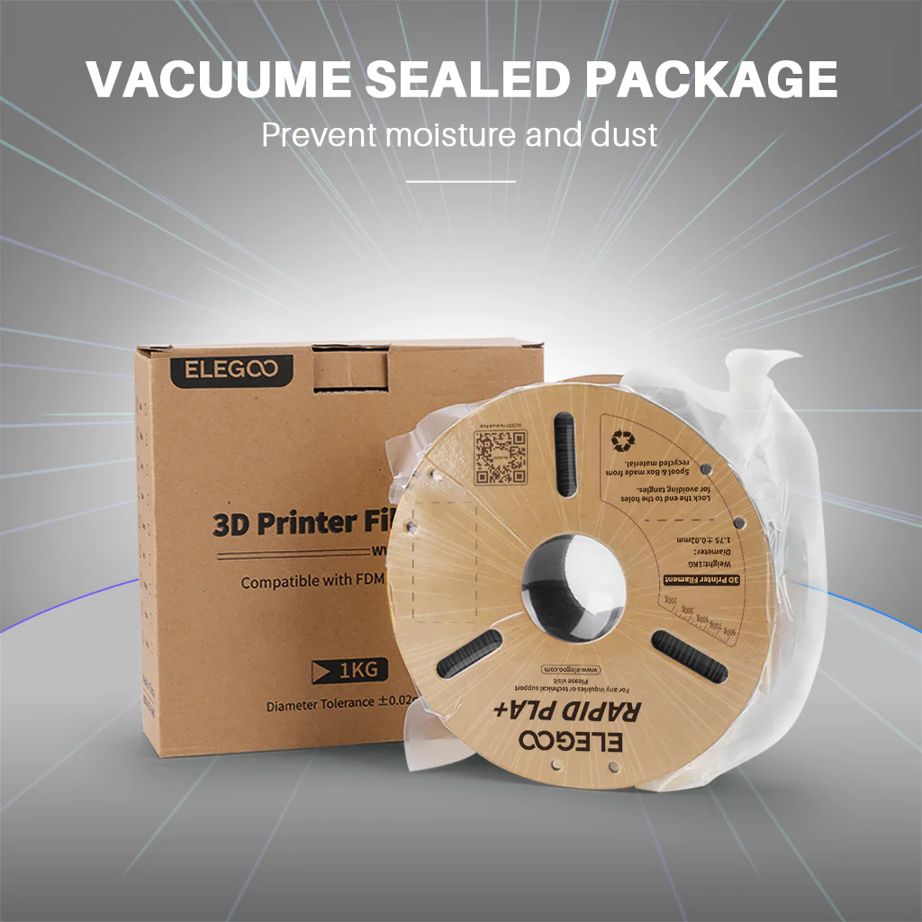 Rapid PLA Plus Filament Grey 10 kg - Image 5